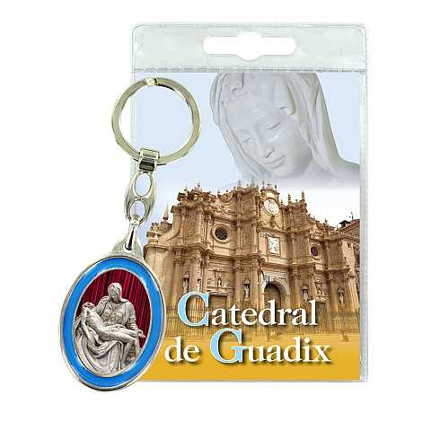 Portachiavi Catedral de Guadix con preghiera in spagnolo
