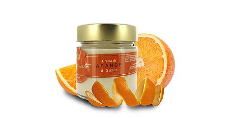 Crema all'arancia di Sicilia, produzione artigianale, 220 g
