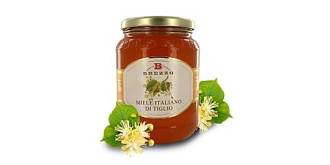 Miele Italiano di Tiglio, 12 Vasetti da 1 Kg (Tot. 12 Kg)