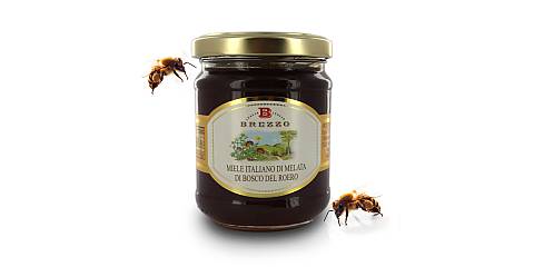 Miele Italiano - Melata di Bosco, 12 Vasetti da 250 Grammi (Tot. 3 kg)
