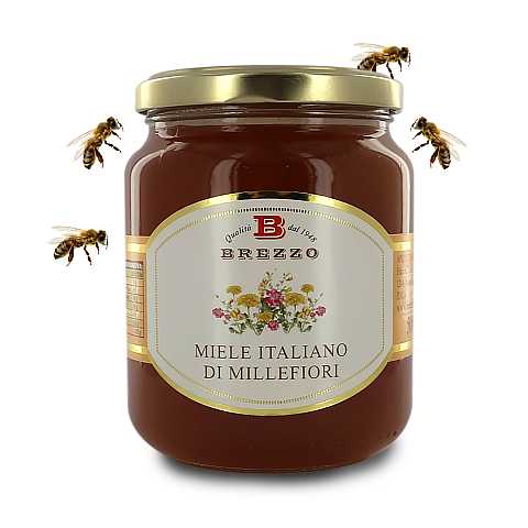 Miele Italiano Millefiori, 500 Grammi