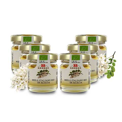 Miele Italiano Di Acacia In Vasetto Mignon, 35 Grammi