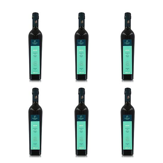 Cipriani Aceto di Vino Rosso Italiano Invecchiato in Botti di Rovere e Ottenuto da Procedimento Antico / Tradizionale, Aceto Aromatico a Bassa Acidità, 6 x 500 Ml