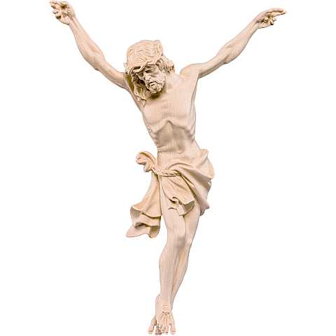 Corpo del Cristo delle Alpi per Crocifisso, Legno Naturale, Altezza: 150 Cm Circa - Demetz Deur