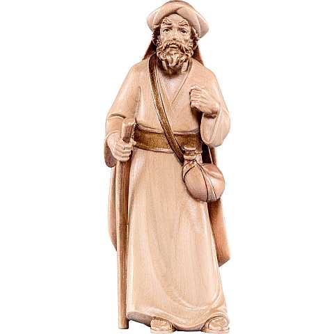 Cammelliere - Statuina artigianale in legno stile Artis, Demetz Deur, adatta a presepe da 10 cm.