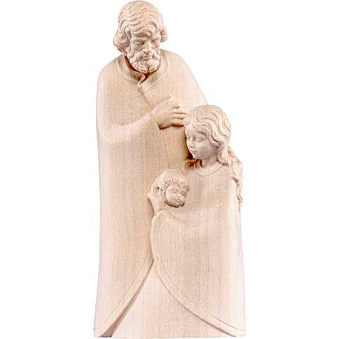 Gruppo natività della protezione - Demetz - Deur - Statua in legno dipinta a mano. Altezza pari a 20 cm.