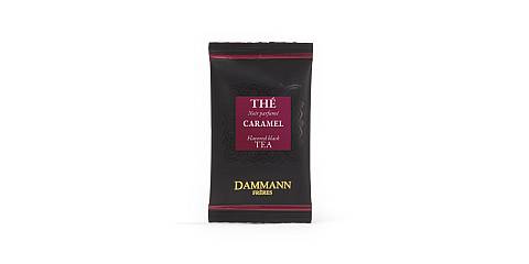 Dammann Caramel - Tè nero con intense note di caramello e pezzi di frutta, 24 filtri, Dammann Frères