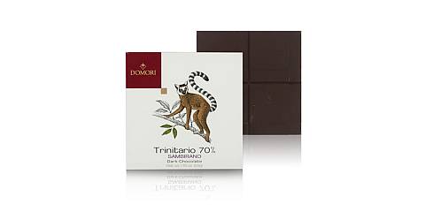 12 Tavolette di Cioccolato Fondente Le Origini, Madagascar / Sambirano, Trinitario 70%, 50 Grammi l'Una (Tot. 600g)