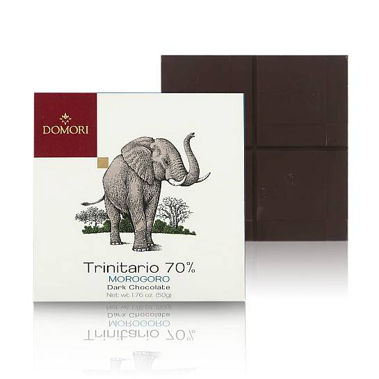 Tavoletta Di Cioccolato Fondente Le Origini, Tanzania / Morogoro, Trinitario 70%, 50 Grammi