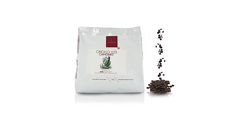 Gocce di Cioccolato Fondente Canoabo – Cacao Criollo 62%, 1 Kg