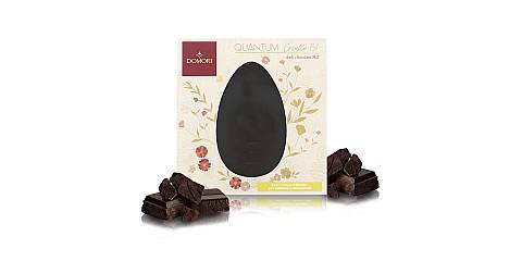 Domori Tavoletta di Cioccolato Fondente Extra, Cacao Criollo 75%, Idea Regalo per Pasqua, 500 Grammi