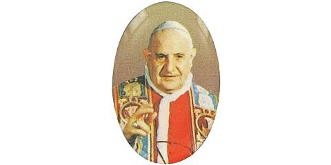 Adesivo resinato per rosario fai da te misura 1 - Papa Giovanni XXIII