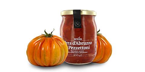 Pomodoro a pezzettoni varietà Pera d'Abruzzo, 550 g