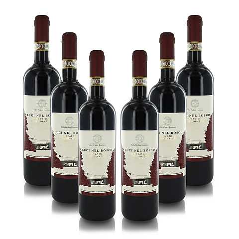 Vino Rosso ''Luci nel Bosco'', Sforzato di Valtellina DOCG, Annata 2017, Cartone Con 6 Bottiglie Da 75 Cl L'Una