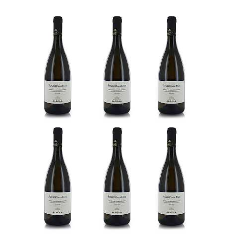 Castello d'Albola Vino Bianco Toscana Chardonnay IGT ''Poggio alle Fate'', Biologico, 6 x 750 Ml