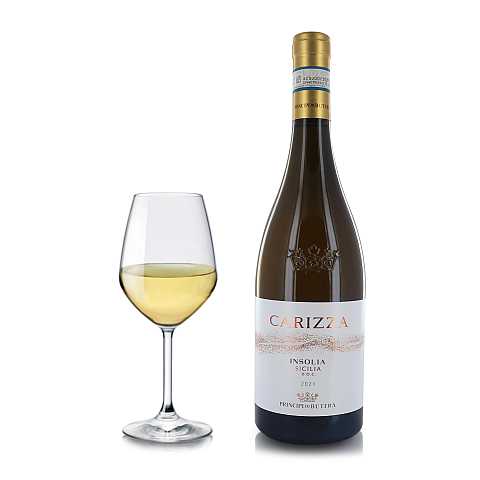 Principi di Butera Vino Bianco Carizza Insolia Sicilia DOC, 750 Ml