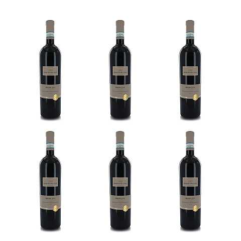 Principi di Butera Vino Rosso Merlot Sicilia DOC, 6 x 750 Ml